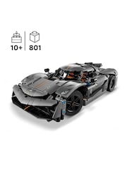 Lego Technic Koenigsegg Jesko Absolut Grey Hypercar - Image 4 of 8