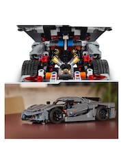 Lego Technic Koenigsegg Jesko Absolut Grey Hypercar - Image 7 of 8