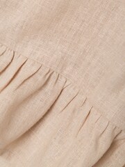 Name It Beige Linen Strap Top - Image 5 of 5