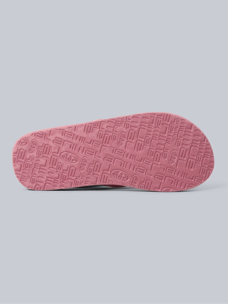 Animal Pink Womens Slim Swish Flip Flops - Image 3 of 5