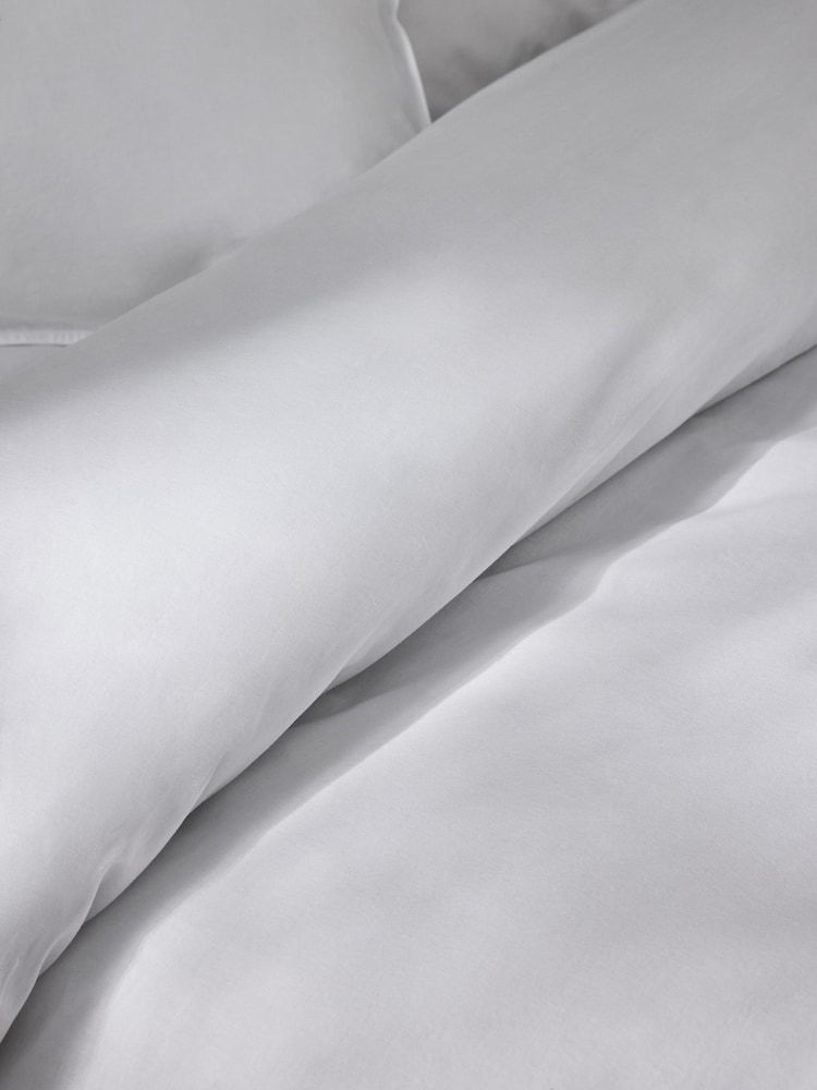 MADE.COM White Cosy Washed Cotton Duvet Cover and Pillowcase Set - Image 2 of 3