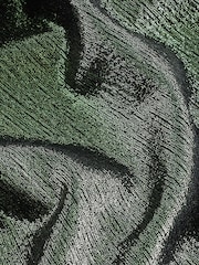 Green Sleeveless Sparkle Drape Cowl Neck Top - Image 9 of 9