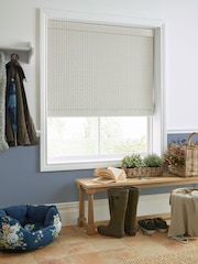 Laura Ashley Pale Seaspray Blue Kate Made to Measure 100% Cotton Roman Blinds - Image 5 of 6