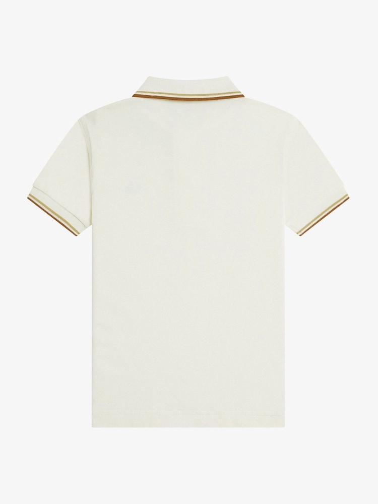 Fred Perry Kids Twin Tipped 100% Cotton Polo Shirt - Image 2 of 3