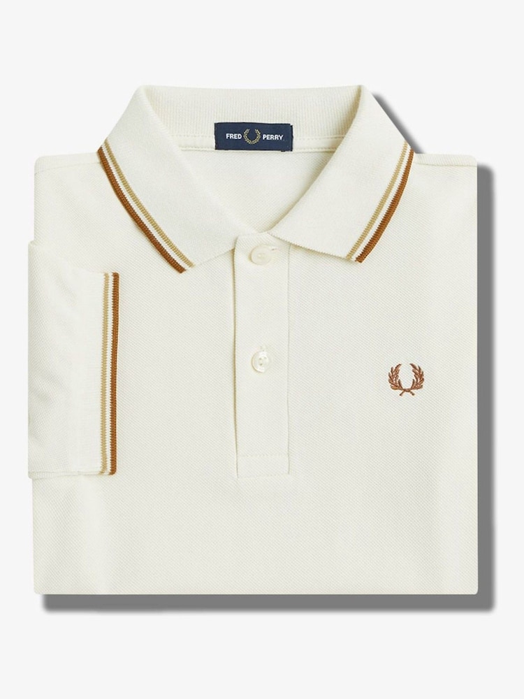 Fred Perry Kids Twin Tipped 100% Cotton Polo Shirt - Image 3 of 3 Fred Perry Kids Twin Tipped 100% Cotton Polo Shirt - Image 3 of 3