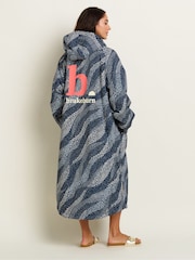 Brakeburn Blue Flowing Dots Chinook Jacket - Image 2 of 5