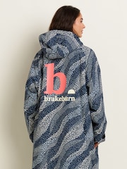 Brakeburn Blue Flowing Dots Chinook Jacket - Image 5 of 5