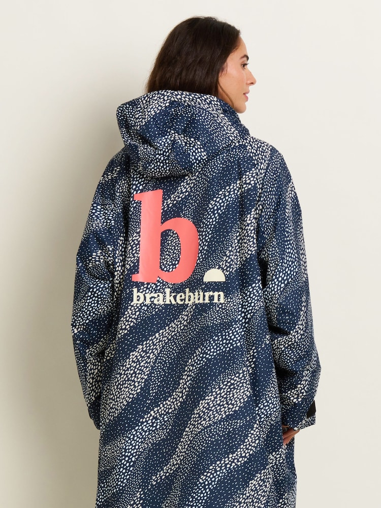 Brakeburn Blue Flowing Dots Chinook Jacket - Image 5 of 5