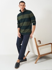 Crew Clothing Padstow Pique Sweatshirt - Image 2 of 5