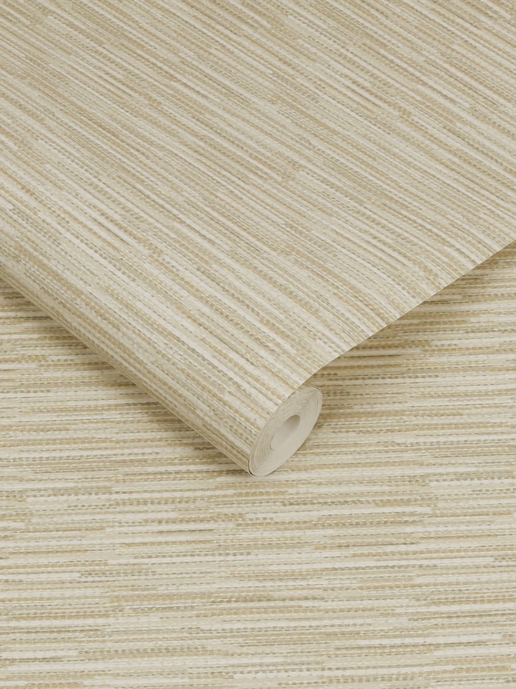 Graham & Brown Natural Empress Grasscloth Wallpaper - Image 3 of 3