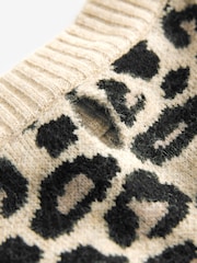 Neutral Brown Animal Dog Jumper - Image 6 of 6