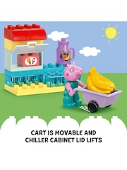 Supermarketul LEGO DUPLO Peppa Pig cu mașină de jucărie - Imaginea 8 din 12
