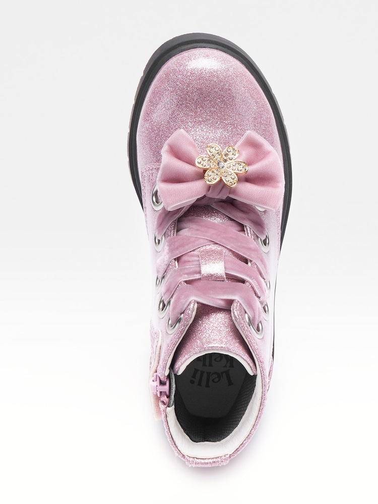Lelli Kelly Pink Fior Di Fiocco Stivale Boots - Image 5 of 5