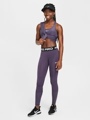 Nike Purple Raisin Dri-FIT High Waisted Pro Leggings - Image 1 of 6