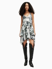 AllSaints Multi Cavarly Valley Multi Dress - Image 3 of 7