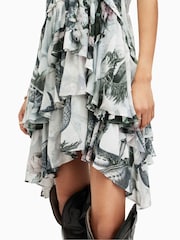 AllSaints Multi Cavarly Valley Multi Dress - Image 5 of 7