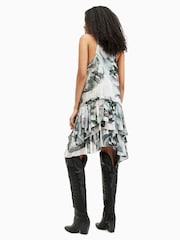 AllSaints Multi Cavarly Valley Multi Dress - Image 6 of 7