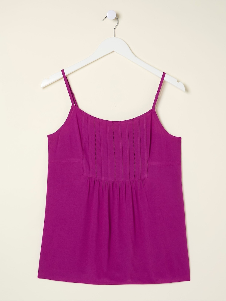 FatFace Sloane Purple Cami Vest - Image 4 of 4 FatFace Sloane Purple Cami Vest - Image 4 of 4