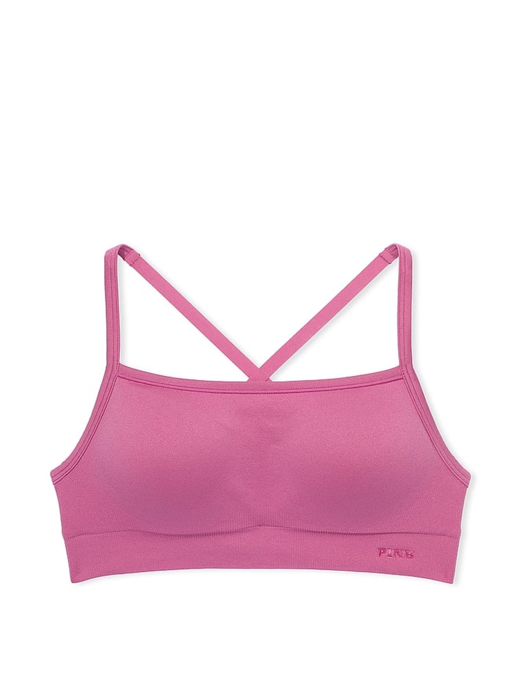 Victoria's Secret PINK Pink Violet Sports Bra - Image 3 of 3