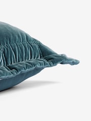 Quilted Lustre Velvet Cushion - Изображение 5 из 5