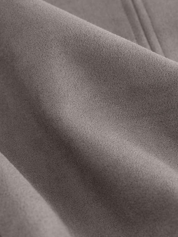 Grey Suedette Knee Skirt - Image 5 of 5