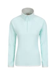 Azul marino - Mountain Warehouse Womens Montana Half Zip Fleece - Imagen 1 de 5