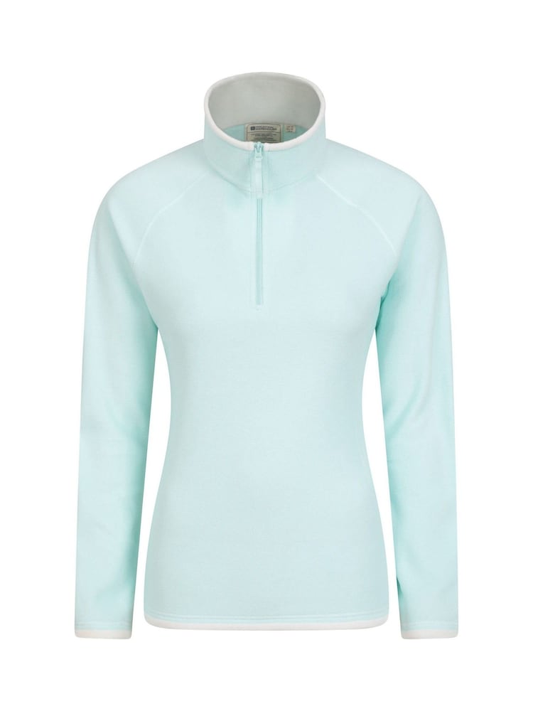 Azul marino - Mountain Warehouse Womens Montana Half Zip Fleece - Imagen 1 de 5