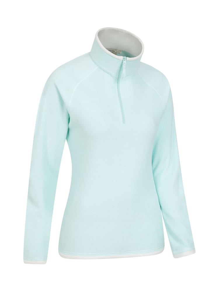 Azul marino - Mountain Warehouse Womens Montana Half Zip Fleece - Imagen 2 de 5