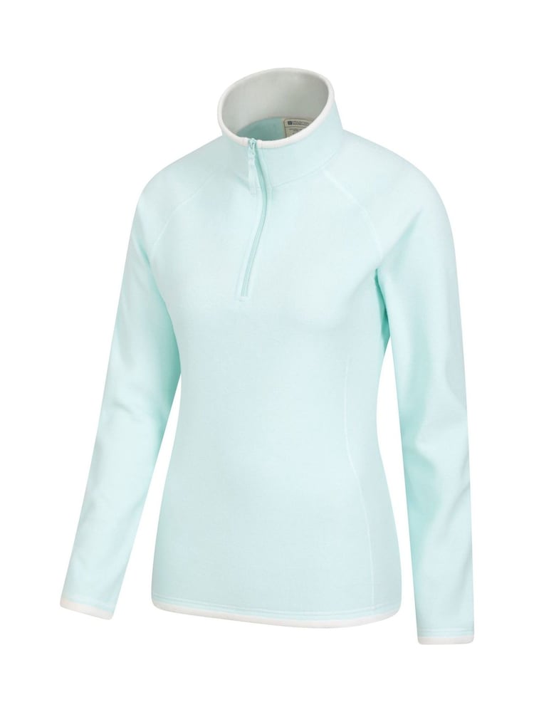 Mountain Warehouse Navy Blue Womens Montana Half Zip Fleece - Image 3 of 5