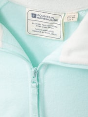 Azul marino - Mountain Warehouse Womens Montana Half Zip Fleece - Imagen 5 de 5