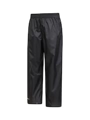 Mountain Warehouse Black Kids Pakka II Waterproof Overtrousers - Image 3 of 5