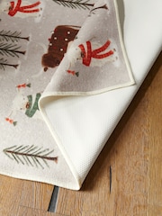 Natural Washable Christmas Hamish The Highland Cow Rug - Image 5 of 6