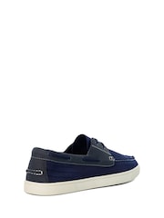 Dune London Blue Blaizerss Knit Boat Shoes - Image 5 of 6