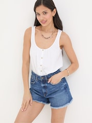 FatFace Flora White Vest - Image 1 of 7