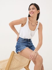 FatFace Flora White Vest - Image 2 of 7