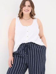 FatFace Flora White Vest - Image 5 of 7