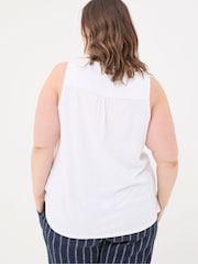 FatFace Flora White Vest - Image 6 of 7