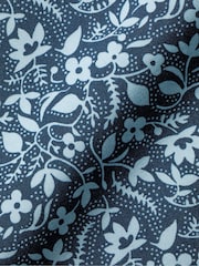 Charles Tyrwhitt Blue Classic Fit Liberty Fabric Floral Print 100% Cotton Shirt - Image 6 of 6