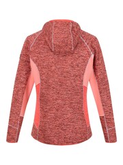Regatta Orange Walbury III Full Zip Hooded Fleece - Image 8 of 10