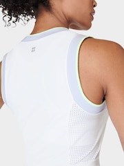 Sweaty Betty White Power Ace Mix Pleat Tennis Dress - Image 4 of 5