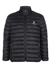 U.S. Polo Assn. Black Lightweight Mens Bound Quilted Jacket - Image 5 of 7