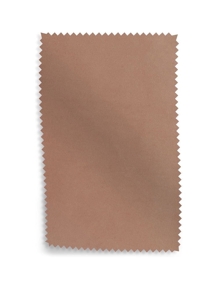 Cath Kidston Teddy Mink Rich Velvet Upholstery Swatch - Image 1 of 1