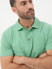 FatFace Green Perranporth Polo Shirt - Image 3 of 7