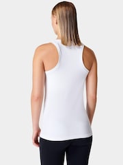 Sweaty Betty White Athlete Seamless Workout Tank Top - Image 2 of 6
