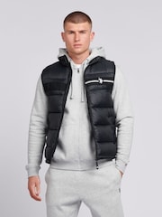 Черный - U.S. Polo Assn. 3D Tape Mens Gilet - Изображение 1 из 7