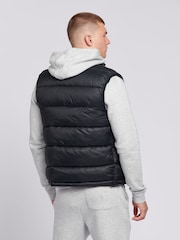 Черный - U.S. Polo Assn. 3D Tape Mens Gilet - Изображение 4 из 7