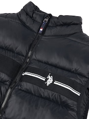 Черный - U.S. Polo Assn. 3D Tape Mens Gilet - Изображение 7 из 7
