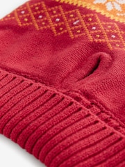 Little Bird by Jools Oliver Multi 100% Cotton Christmas Fairisle Pattern Knitted Dog Jumper - Image 8 of 8