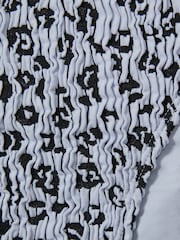 Good American Blue Print Textured Leopard Print Bikini Bottoms - Image 2 of 2