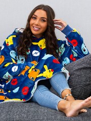 Character World Pokemon Badges Wearable Hooded Fleece - Image 3 of 6